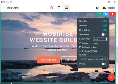 Free Website Maker .